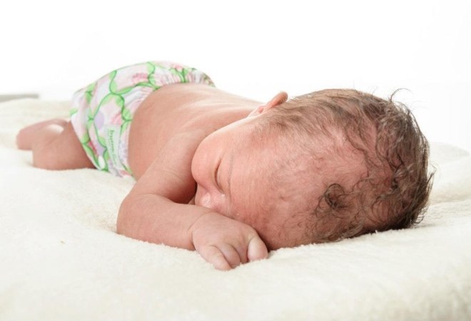 Usar fraldas de pano durante a noite